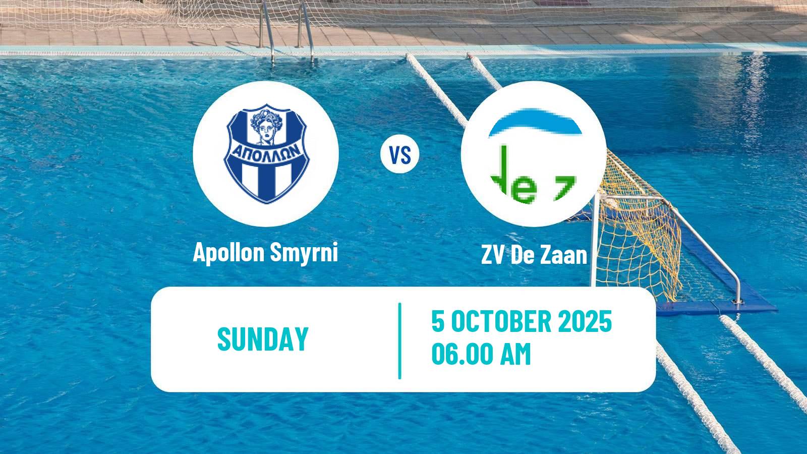 Water polo Euro Cup Water Polo Apollon Smyrni - De Zaan