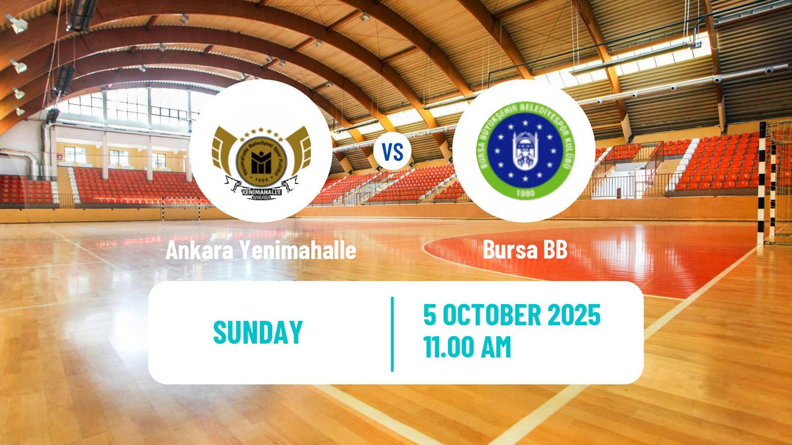 Handball Turkish Superlig Handball Women Ankara Yenimahalle - Bursa BB