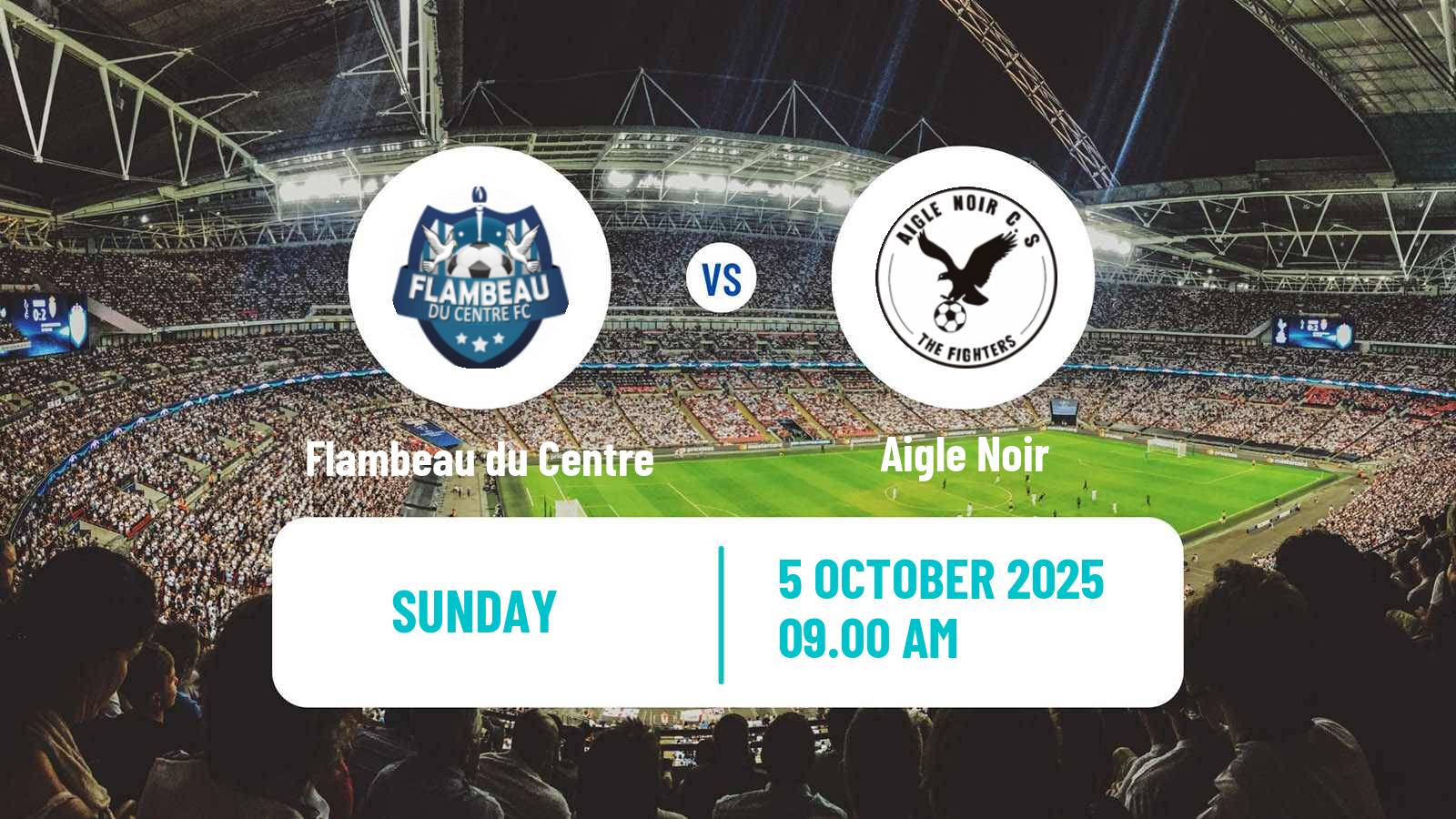 Soccer Burundi Premier League Flambeau du Centre - Aigle Noir