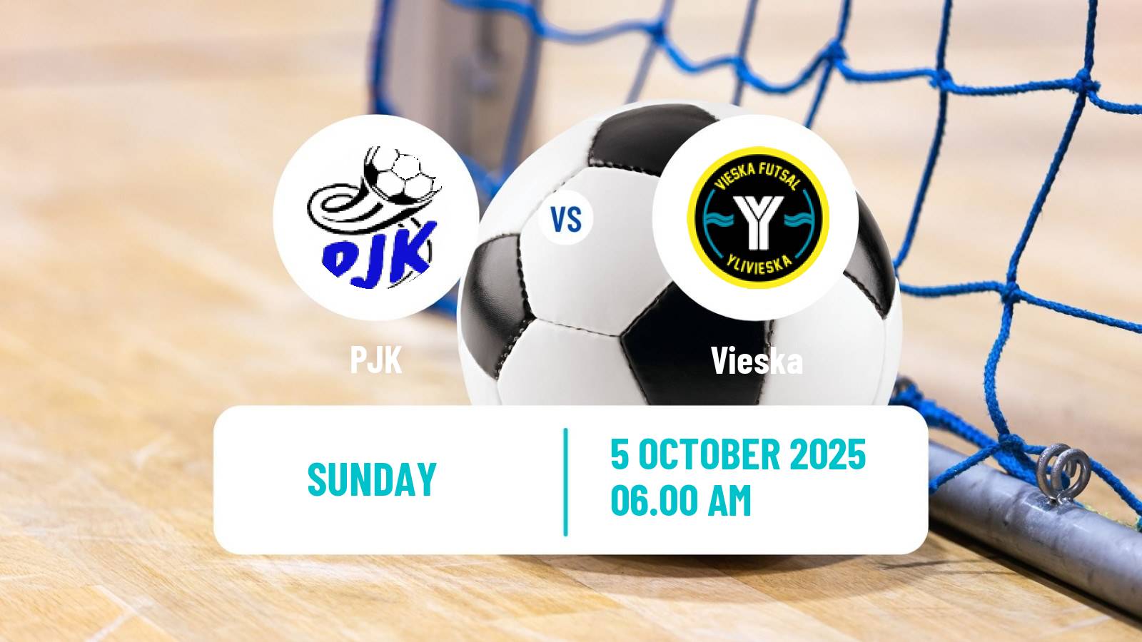 Futsal Finnish Liiga Futsal PJK - Vieska