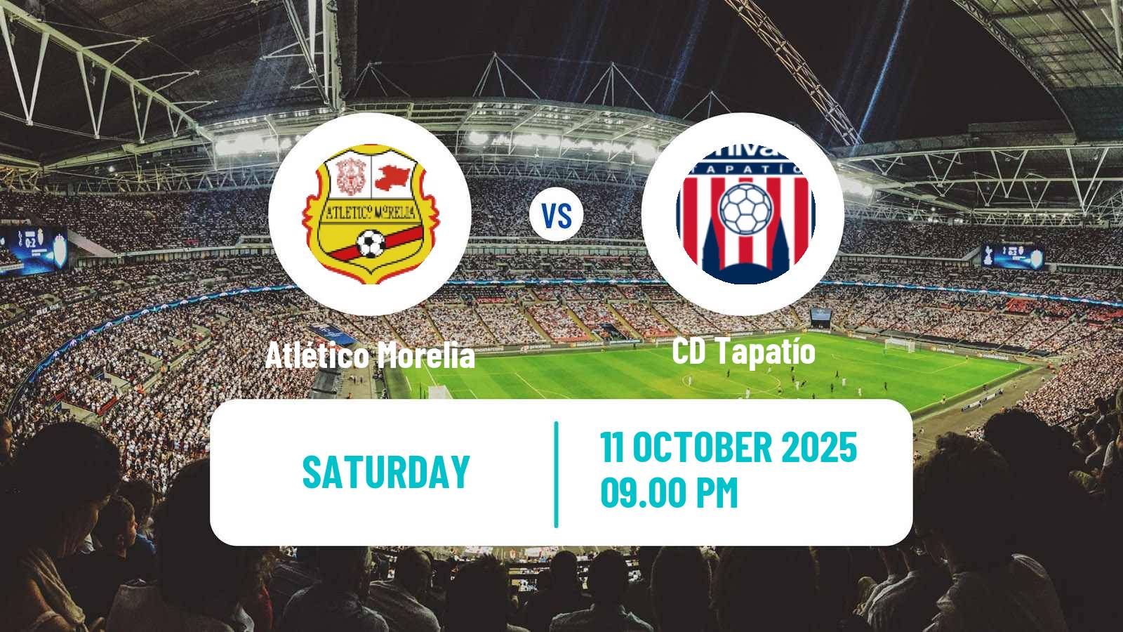 Soccer Mexican Liga de Expansion MX Atlético Morelia - Tapatío