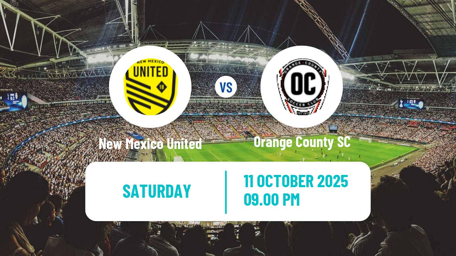 Soccer USL Championship New Mexico United - Orange County SC