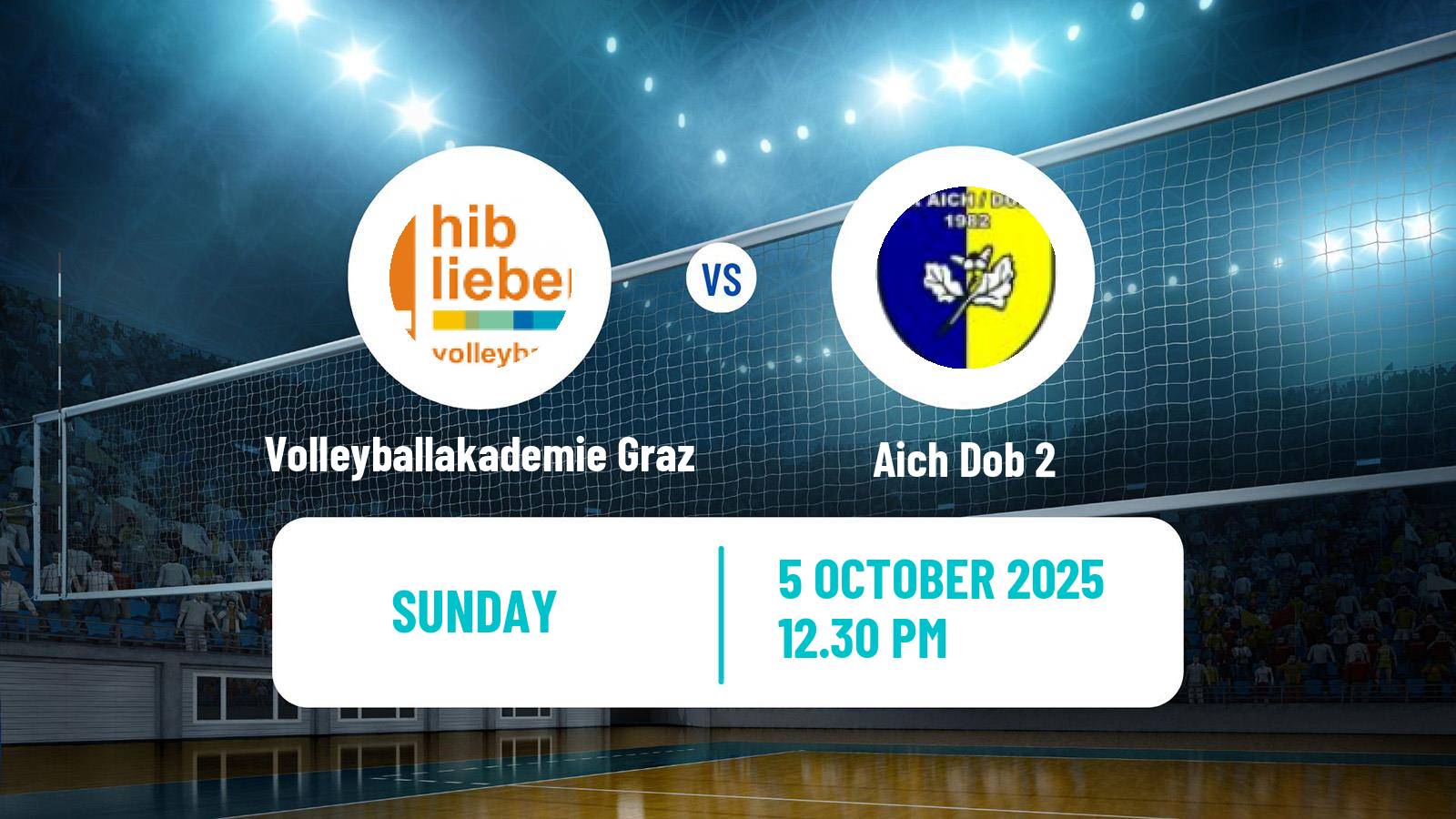 Volleyball Austrian 2 Bundesliga Volleyball Volleyballakademie Graz - Aich Dob 2