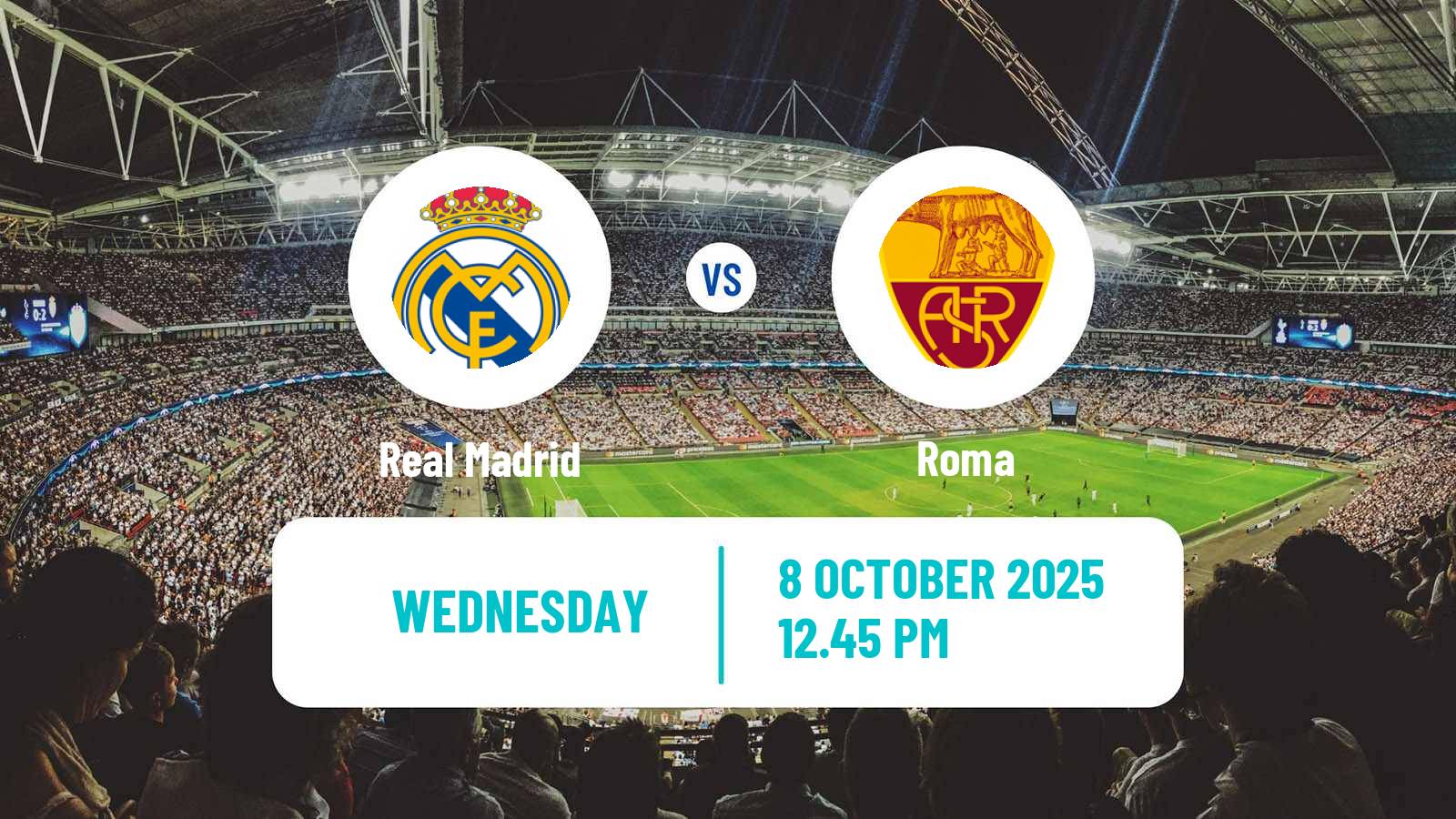 Soccer UEFA Champions League Women Real Madrid - Roma