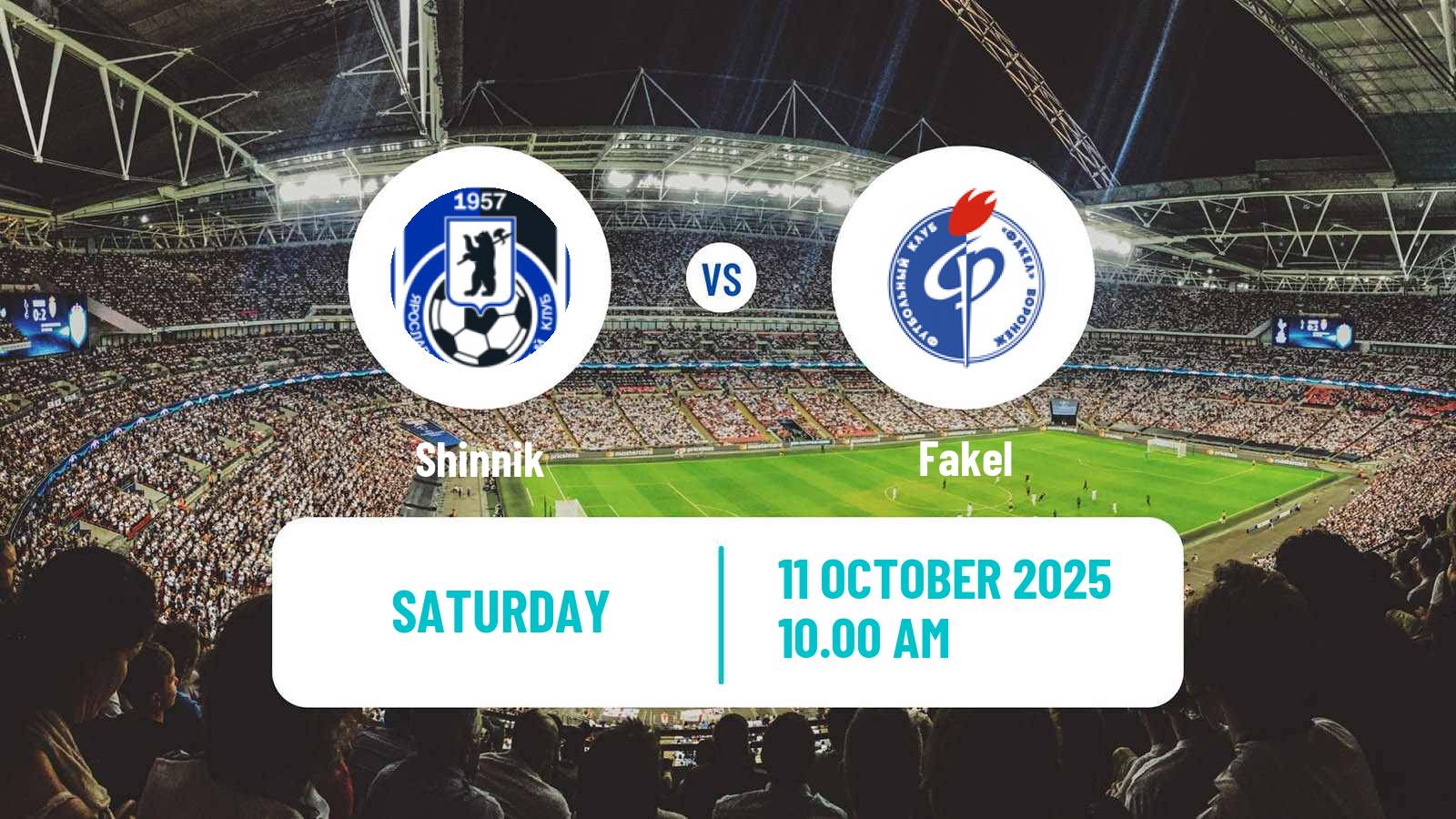Soccer Russian FNL Shinnik - Fakel