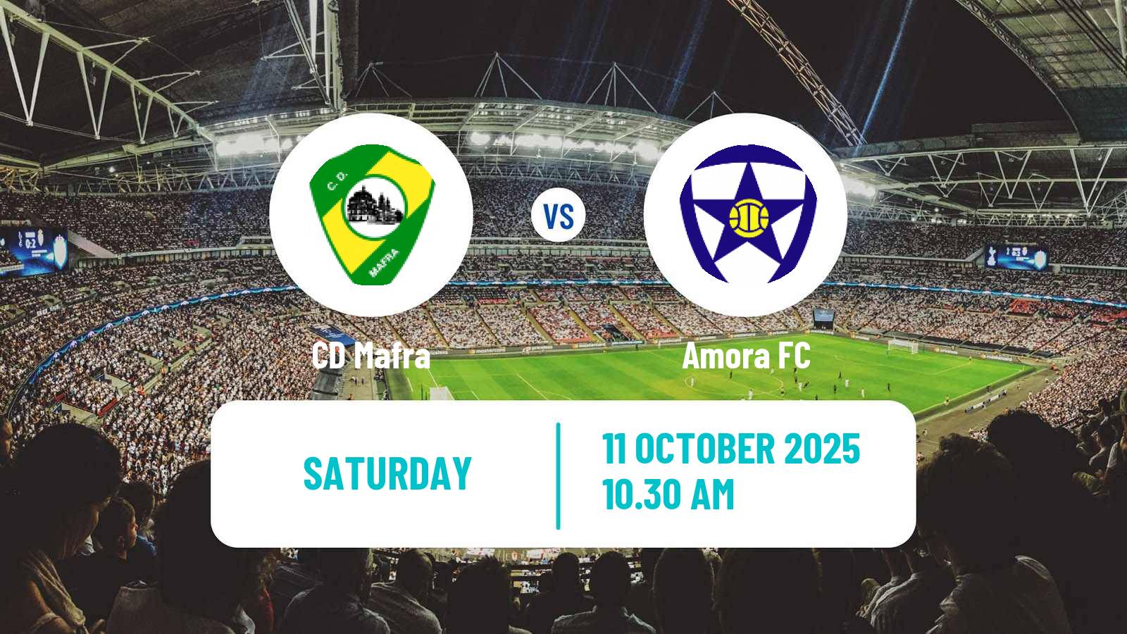 Soccer Portuguese Liga 3 Mafra - Amora
