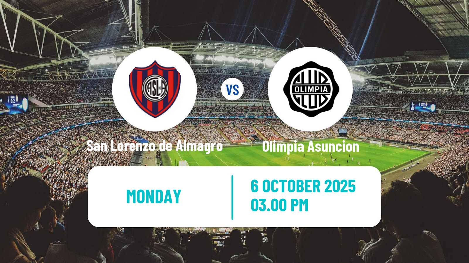 Soccer Copa Libertadores Women San Lorenzo de Almagro - Olimpia Asuncion