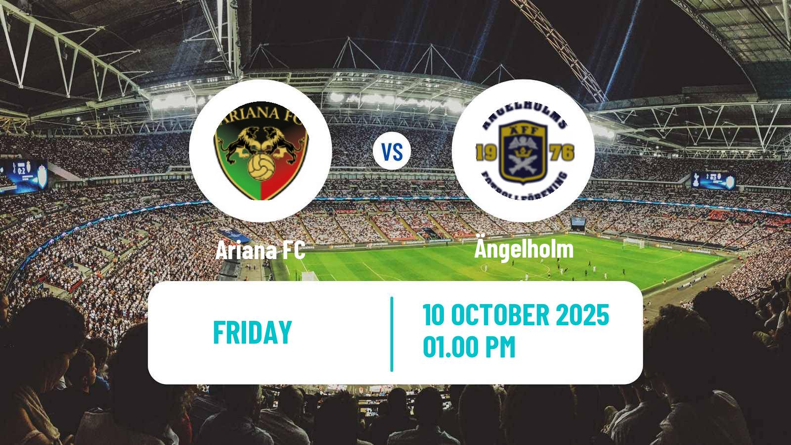Soccer Swedish Division 1 Södra Ariana - Ängelholm