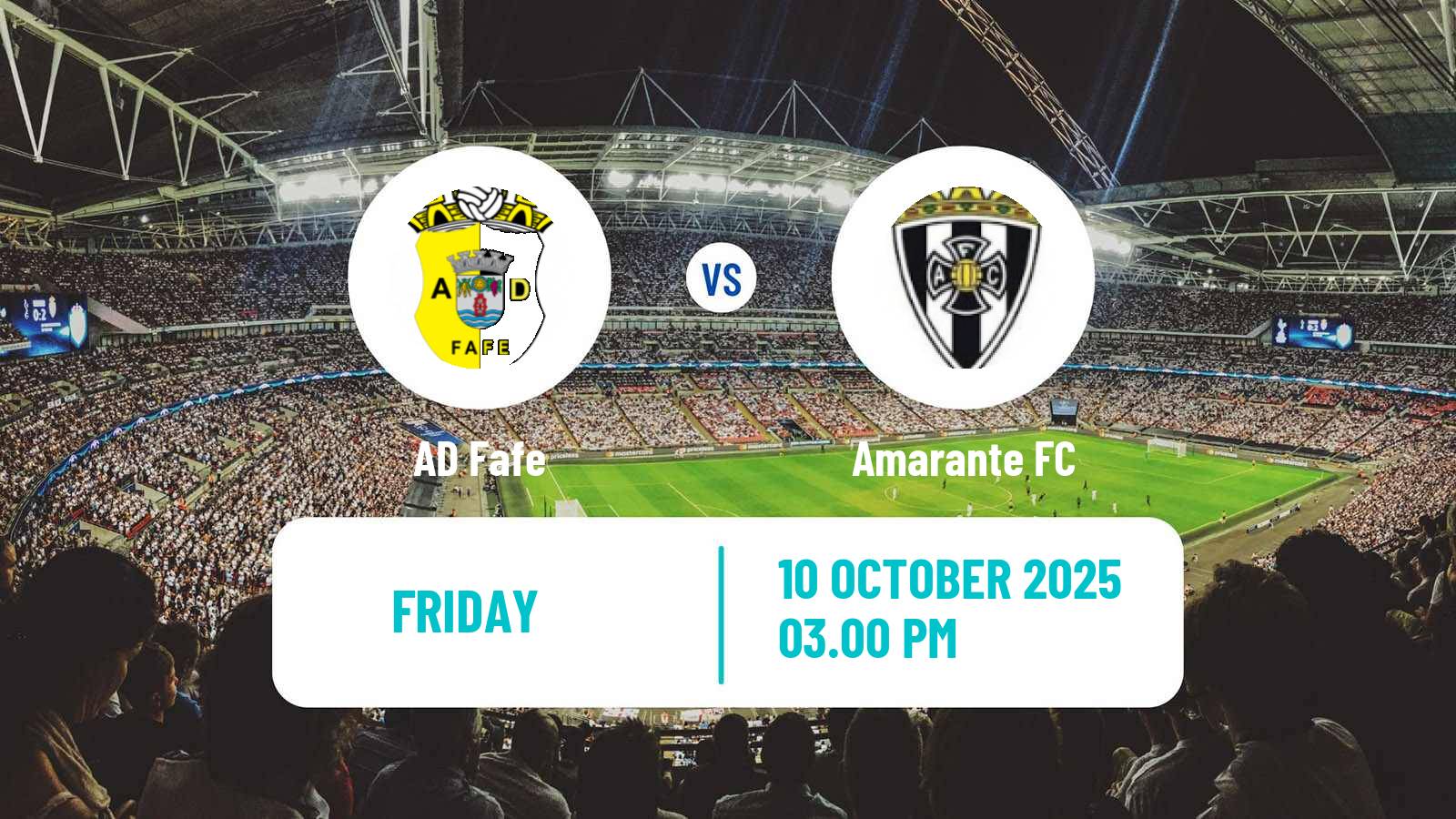 Soccer Portuguese Liga 3 Fafe - Amarante