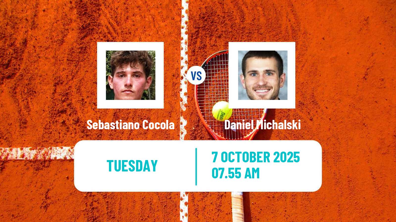 Tennis ITF M25 Santa Margherita Di Pula 10 Men Sebastiano Cocola - Daniel Michalski
