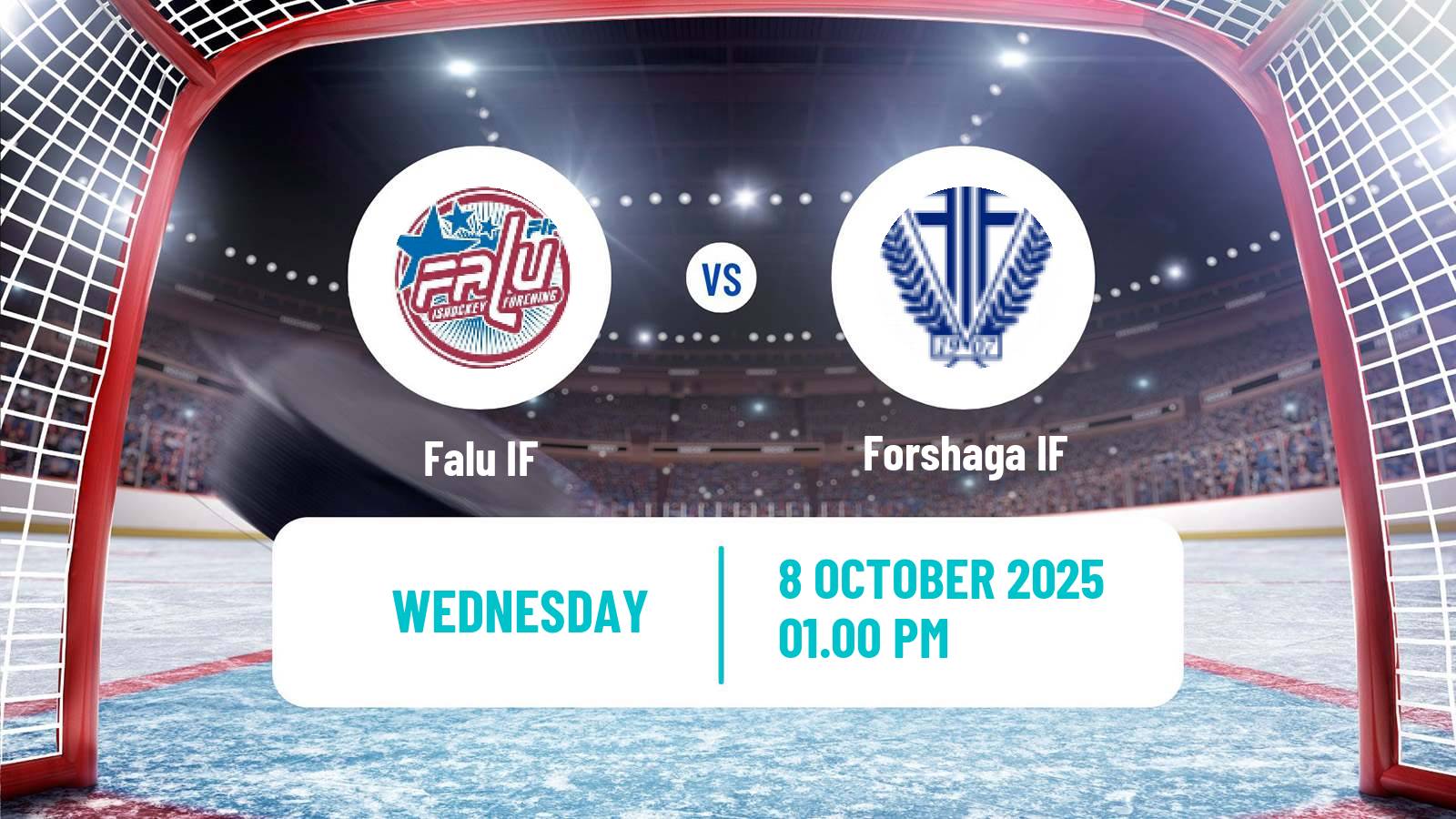 Hockey Swedish HockeyEttan Norra Falu - Forshaga