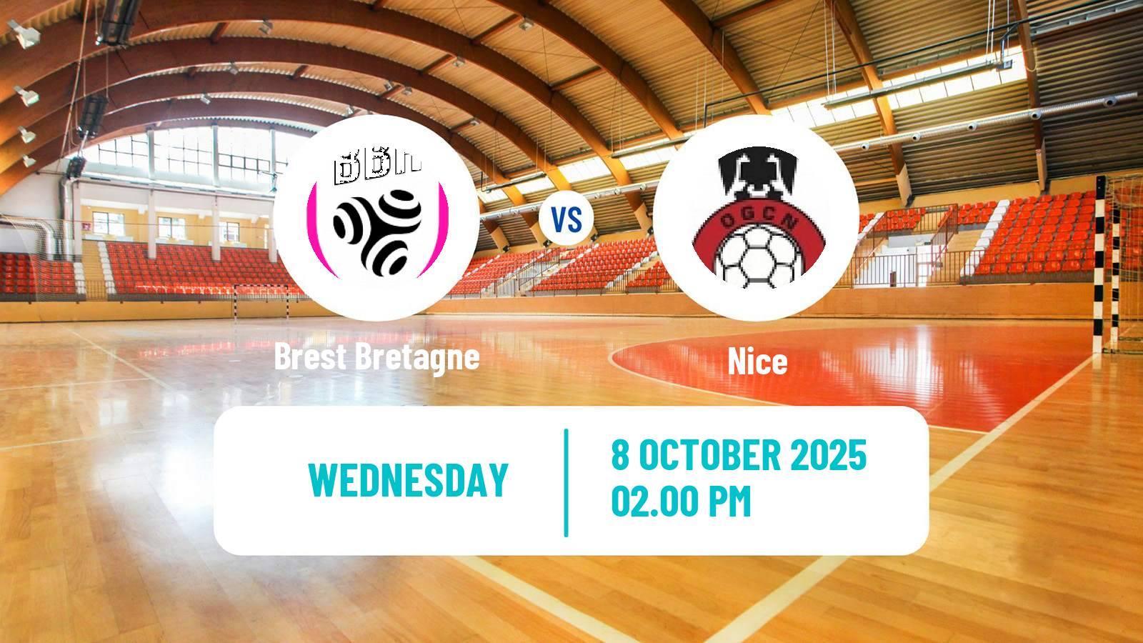 Handball French Division 1 Handball Women Brest Bretagne - Nice