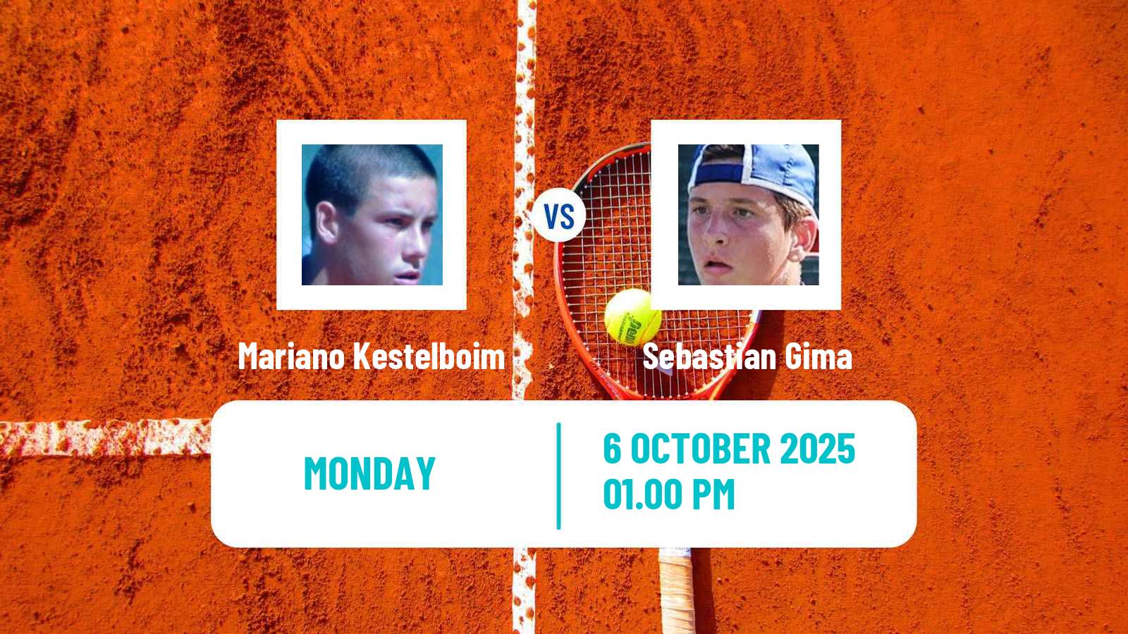 Tennis Cali Challenger Men Mariano Kestelboim - Sebastian Gima