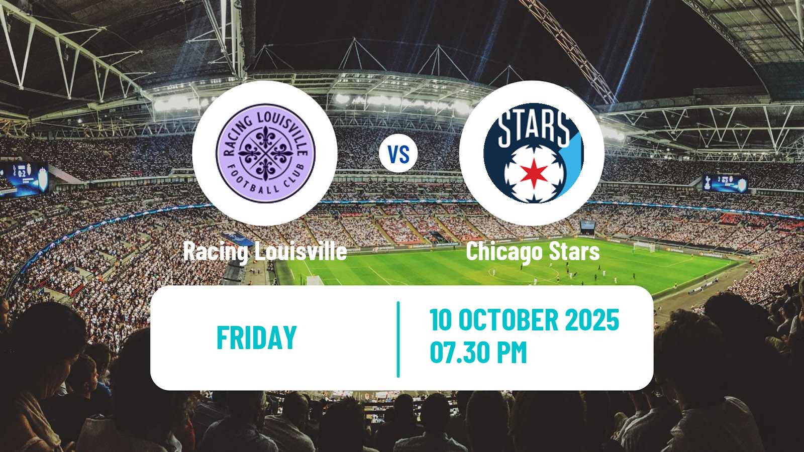 Soccer NWSL Racing Louisville - Chicago Stars