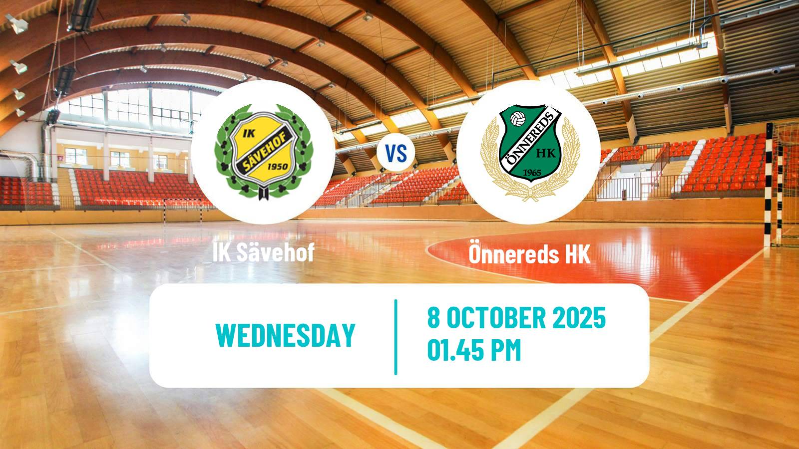 Handball Swedish Elitserien Handball Sävehof - Önnereds