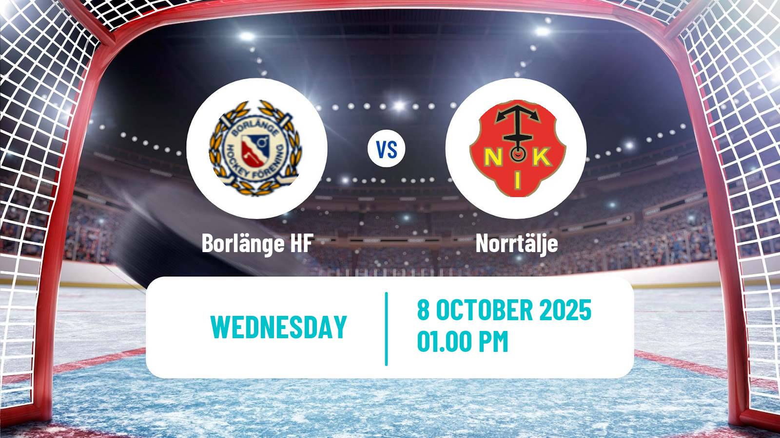 Hockey Swedish HockeyEttan Norra Borlänge - Norrtälje