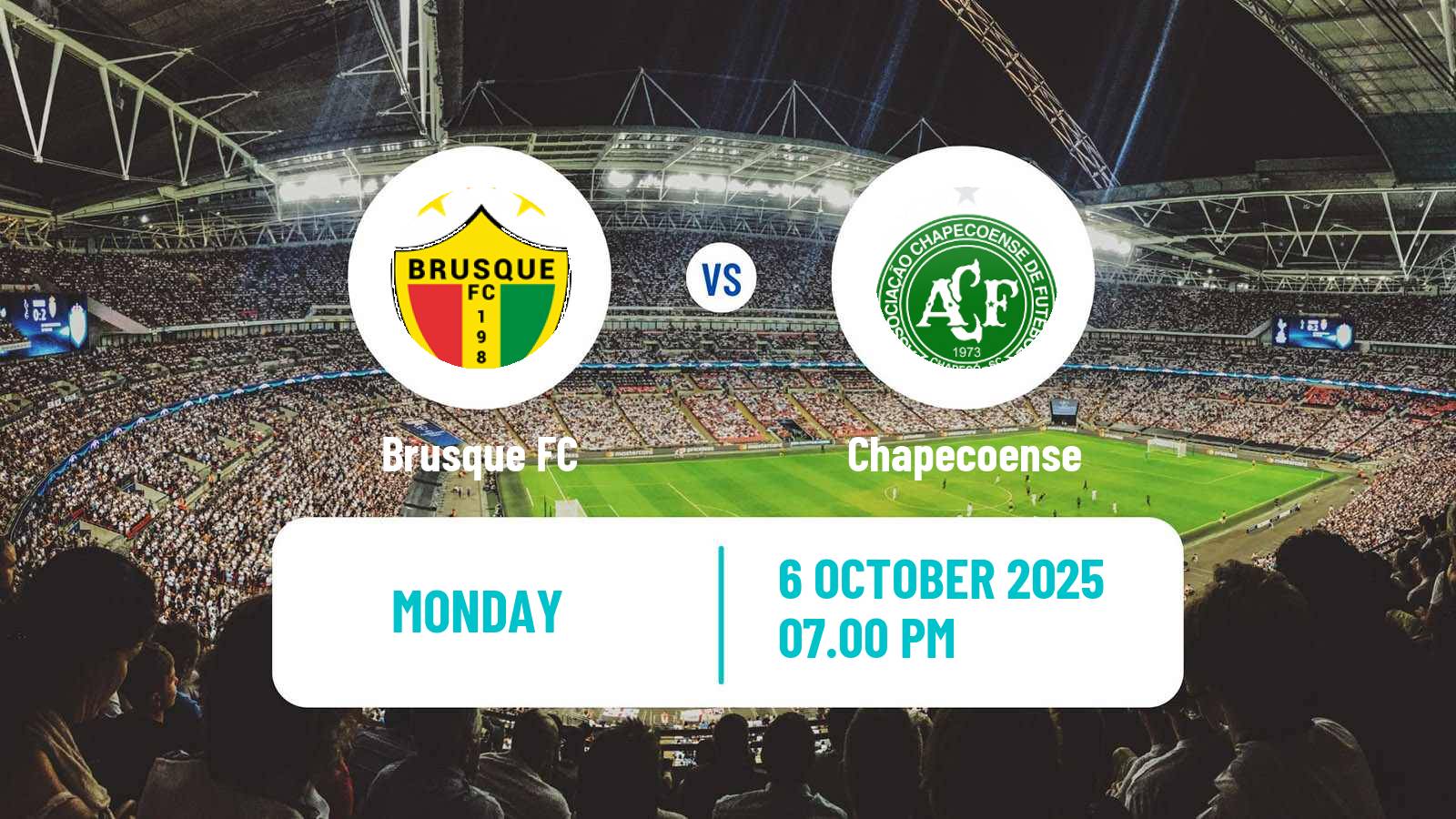 Soccer Brazilian Copa Santa Catarina Brusque - Chapecoense