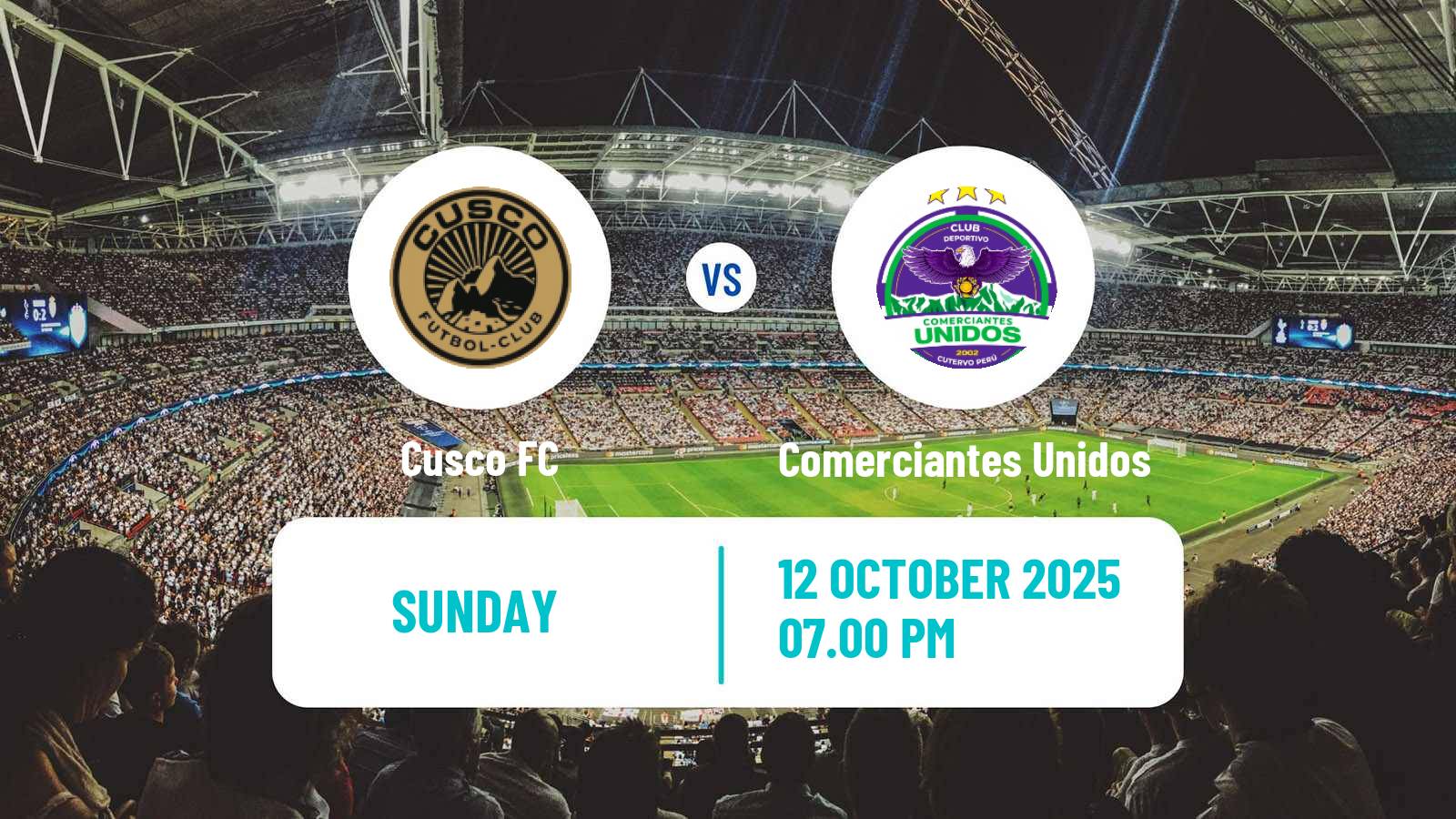 Soccer Peruvian Liga 1 Cusco - Comerciantes Unidos