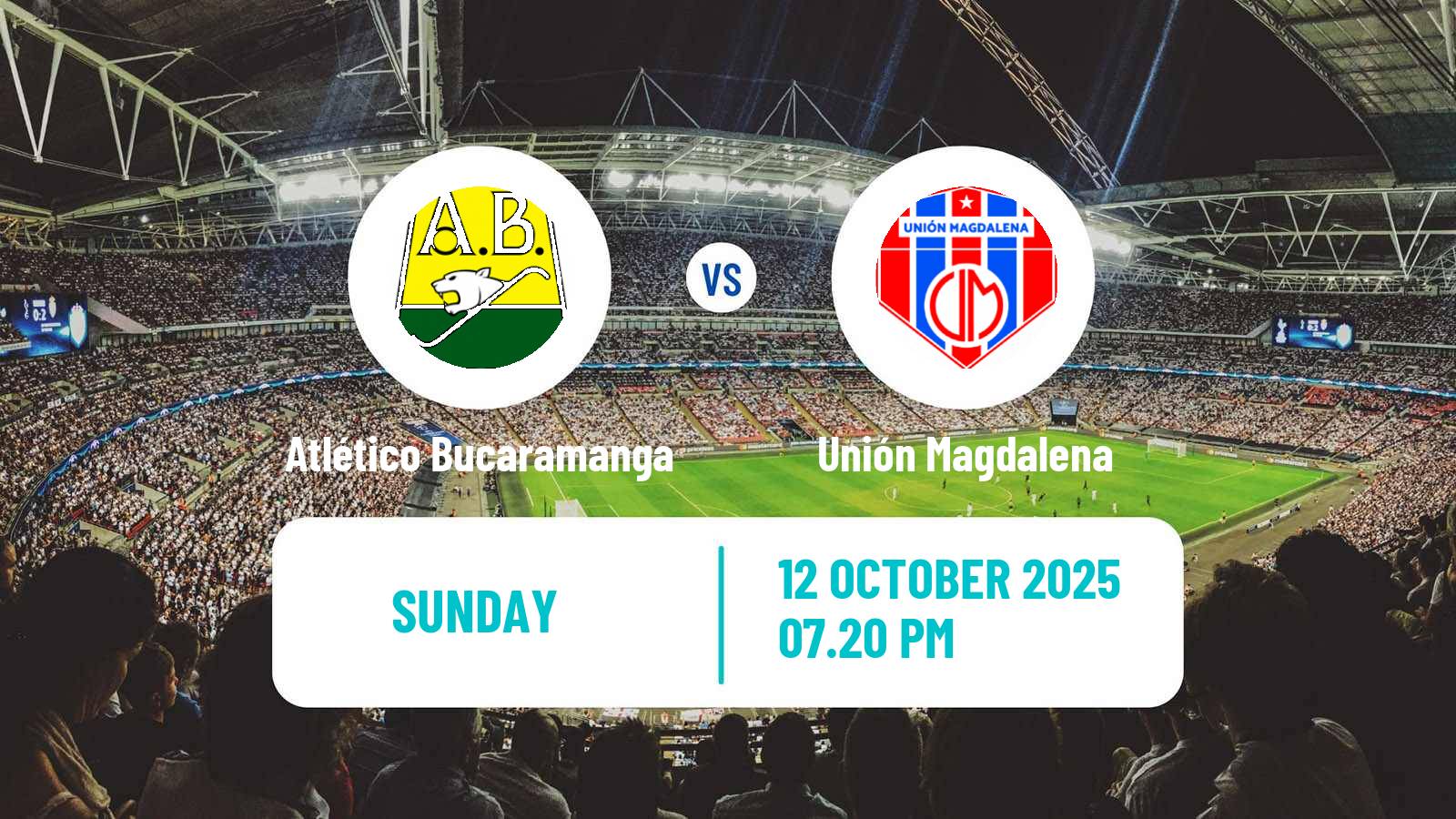 Soccer Colombian Primera A Atlético Bucaramanga - Unión Magdalena
