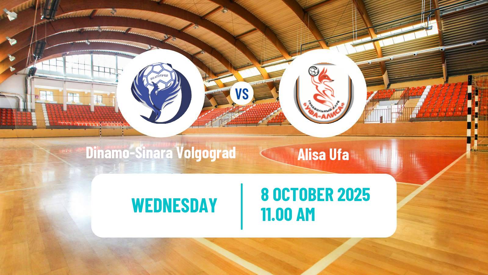 Handball Russian Superleague Handball Women Dinamo-Sinara Volgograd - Alisa Ufa