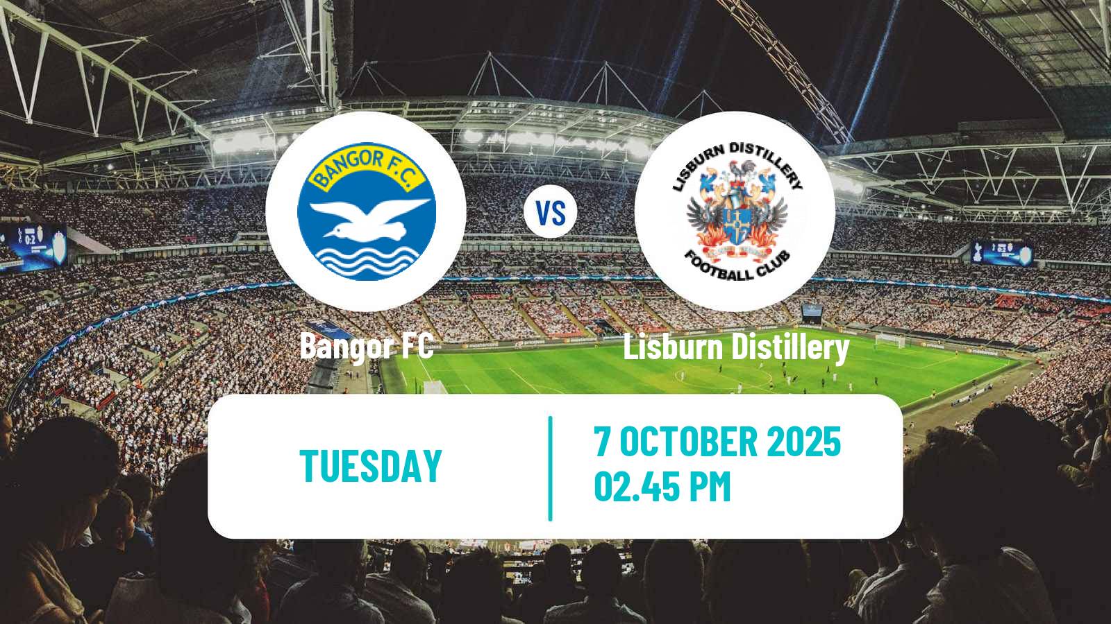 Soccer Northern Irish League Cup Bangor - Lisburn Distillery