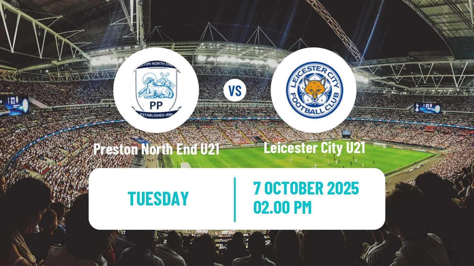 Soccer English Premier League Cup Preston North End U21 - Leicester City U21