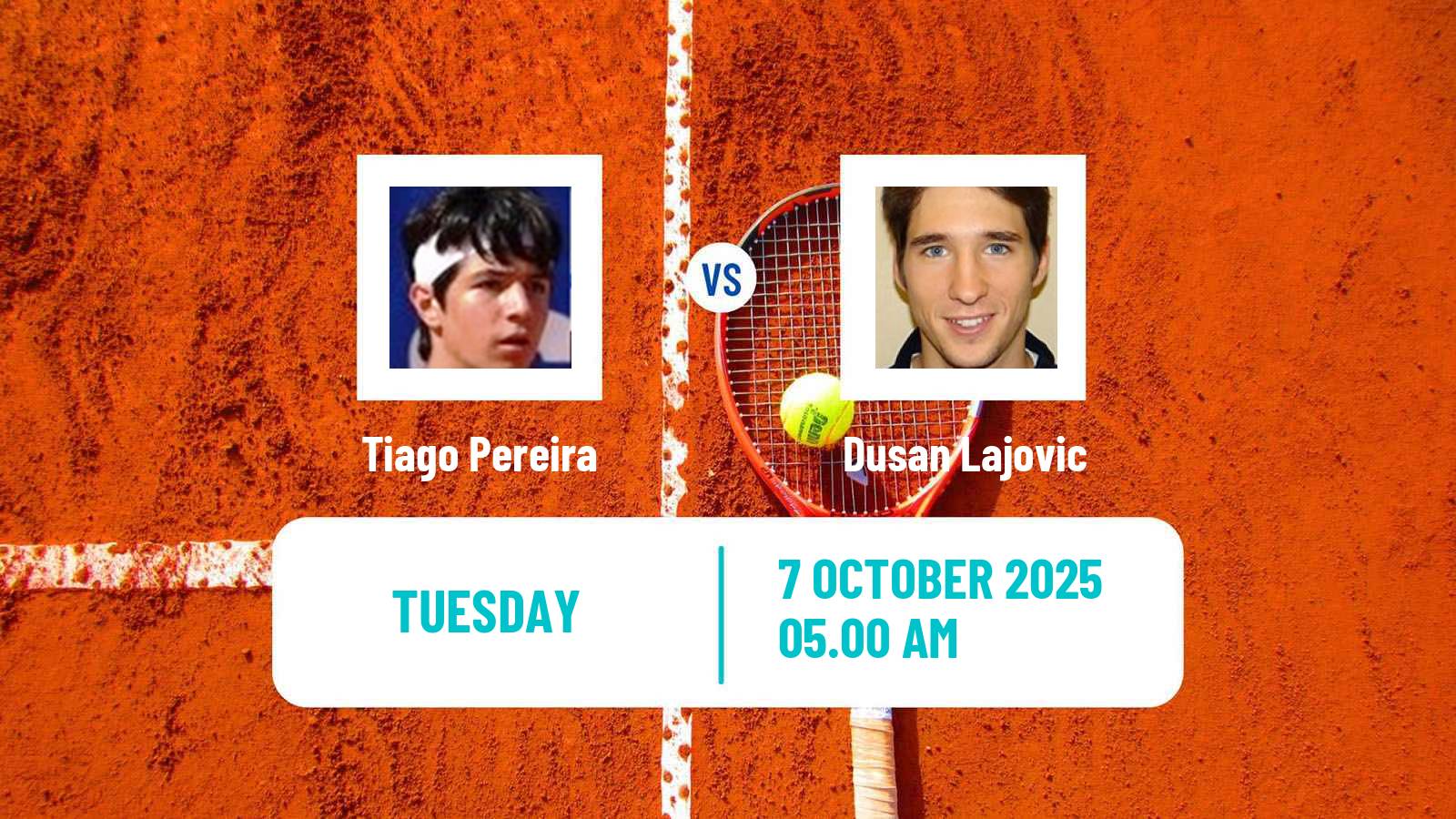 Tennis Valencia Challenger Men Tiago Pereira - Dusan Lajovic