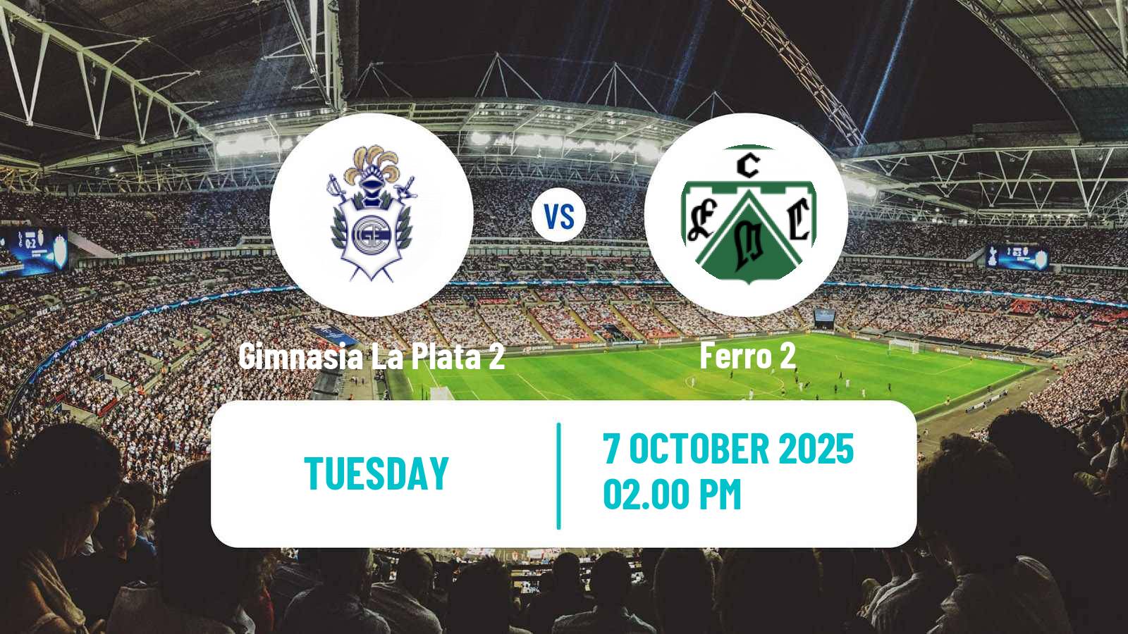 Soccer Argentinian Reserve League Gimnasia La Plata 2 - Ferro 2