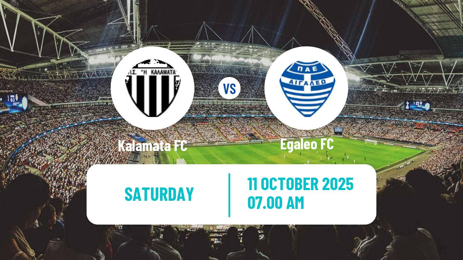Soccer Greek Super League 2 Kalamata - Egaleo