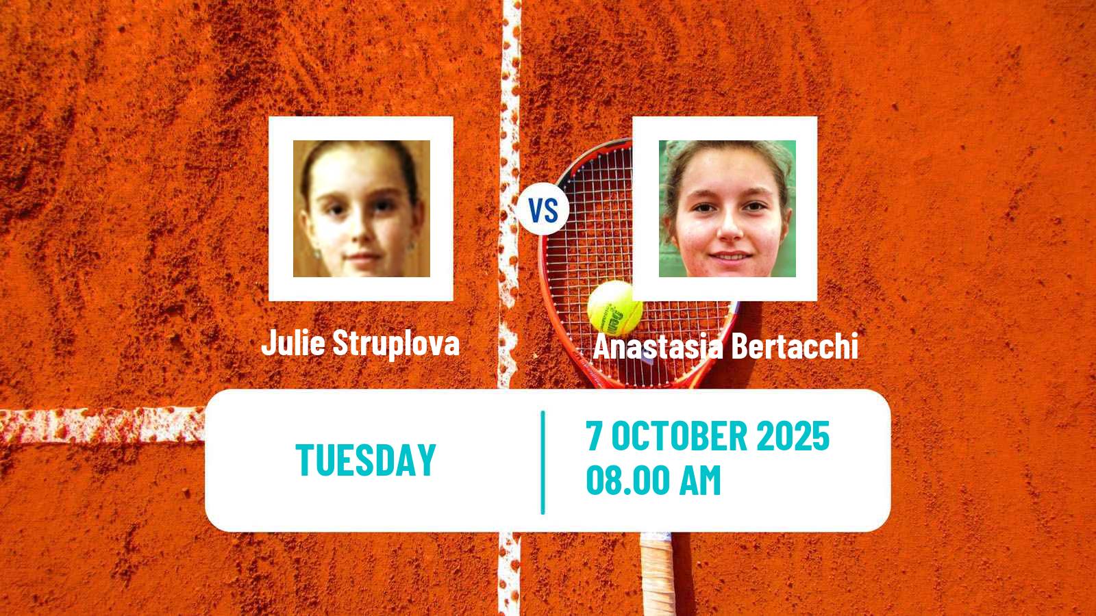 Tennis ITF W35 Santa Margherita Di Pula 10 Women Julie Struplova - Anastasia Bertacchi