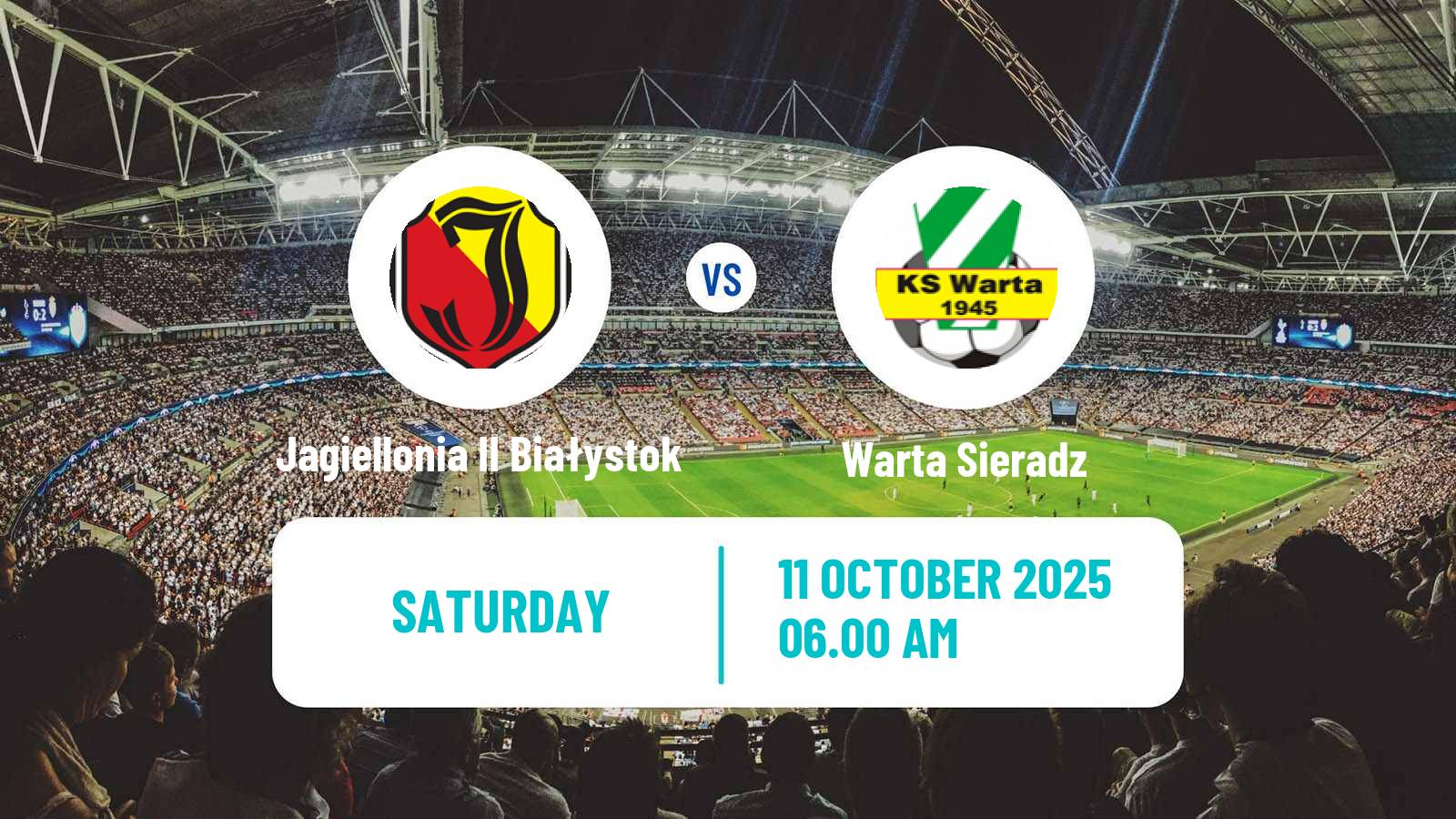 Soccer Polish Division 3 - Group I Jagiellonia II Białystok - Warta Sieradz