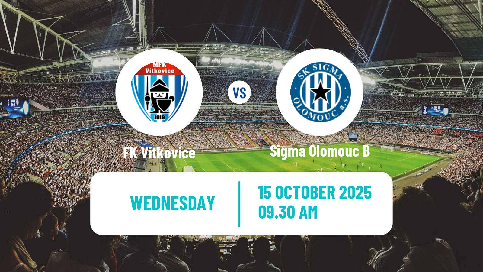 Soccer Czech MSFL Vitkovice - Sigma Olomouc B