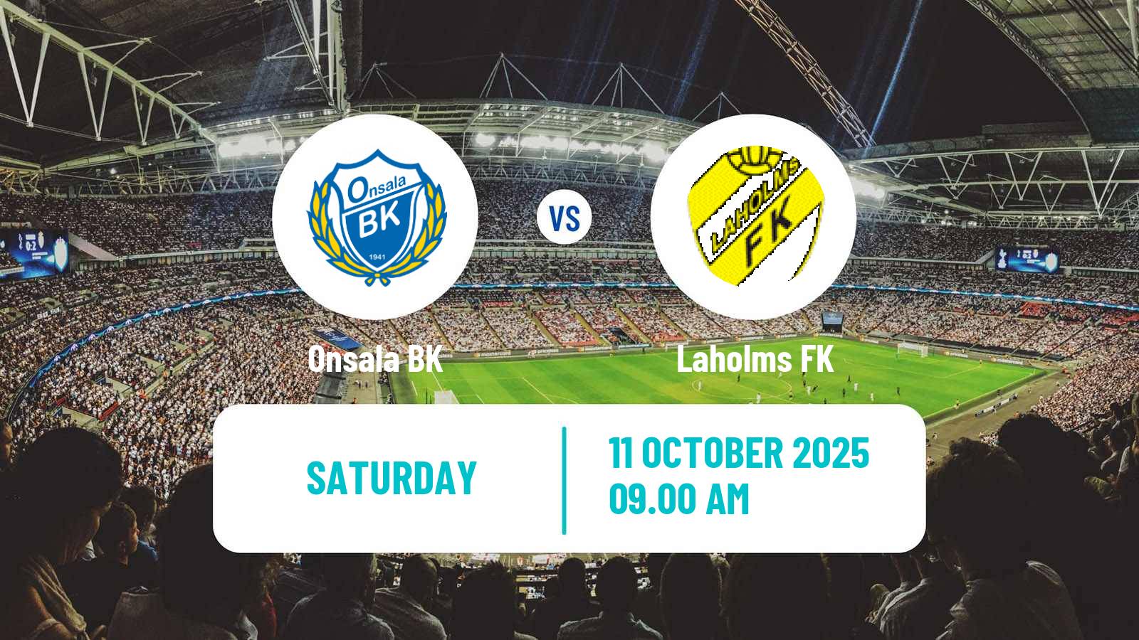 Soccer Swedish Division 2 - Västra Götaland Onsala - Laholms