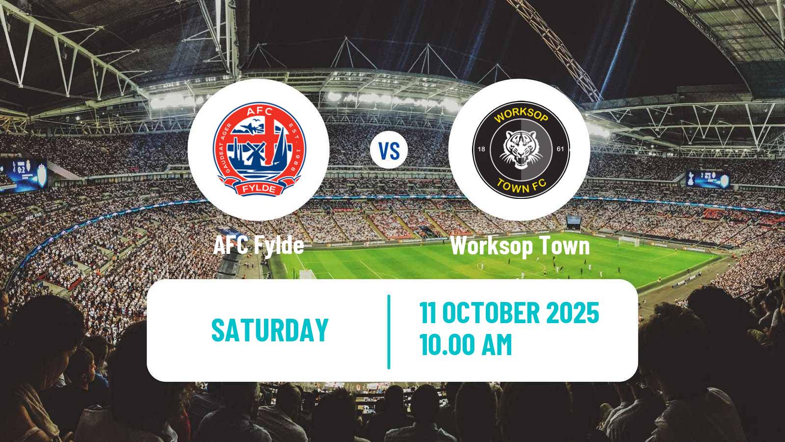 Soccer English National League North Fylde - Worksop Town