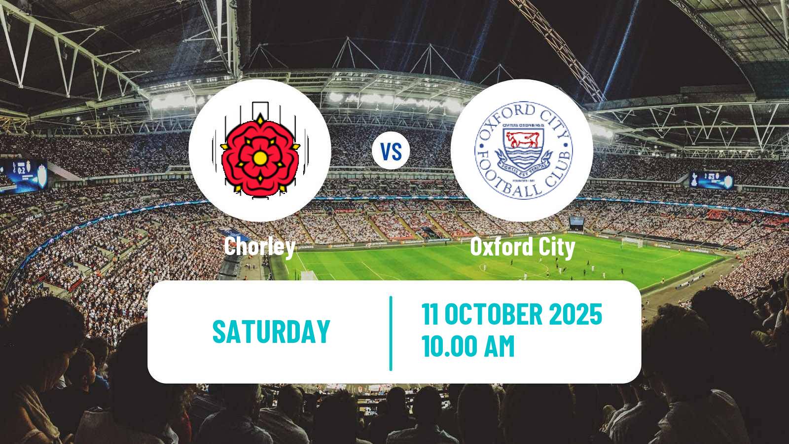Soccer English National League North Chorley - Oxford City