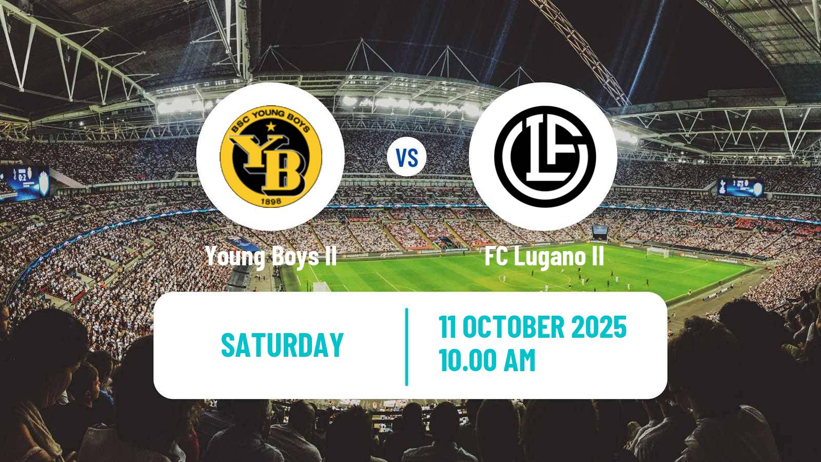 Soccer Swiss Promotion League Young Boys II - Lugano II