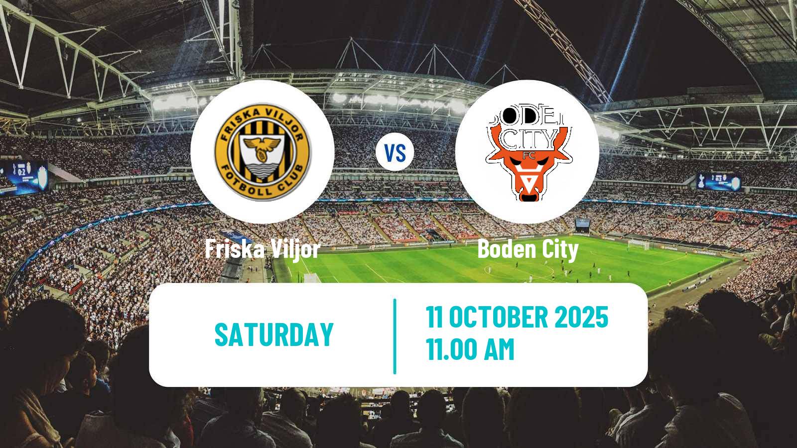 Soccer Swedish Division 2 - Norrland Friska Viljor - Boden City