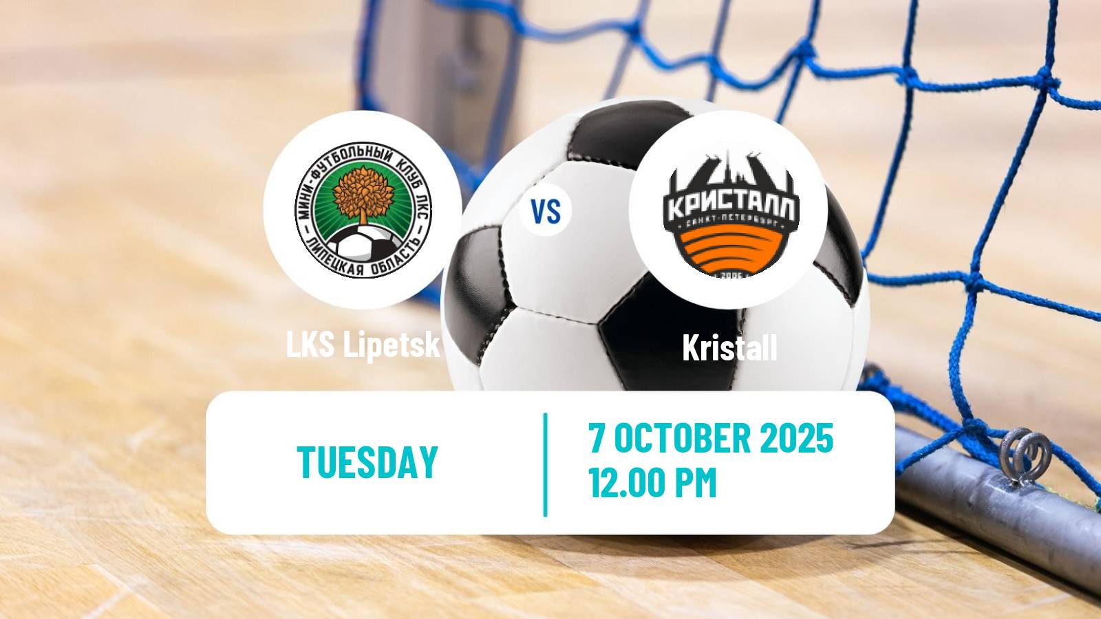 Futsal Russian Super Liga Futsal LKS Lipetsk - Kristall