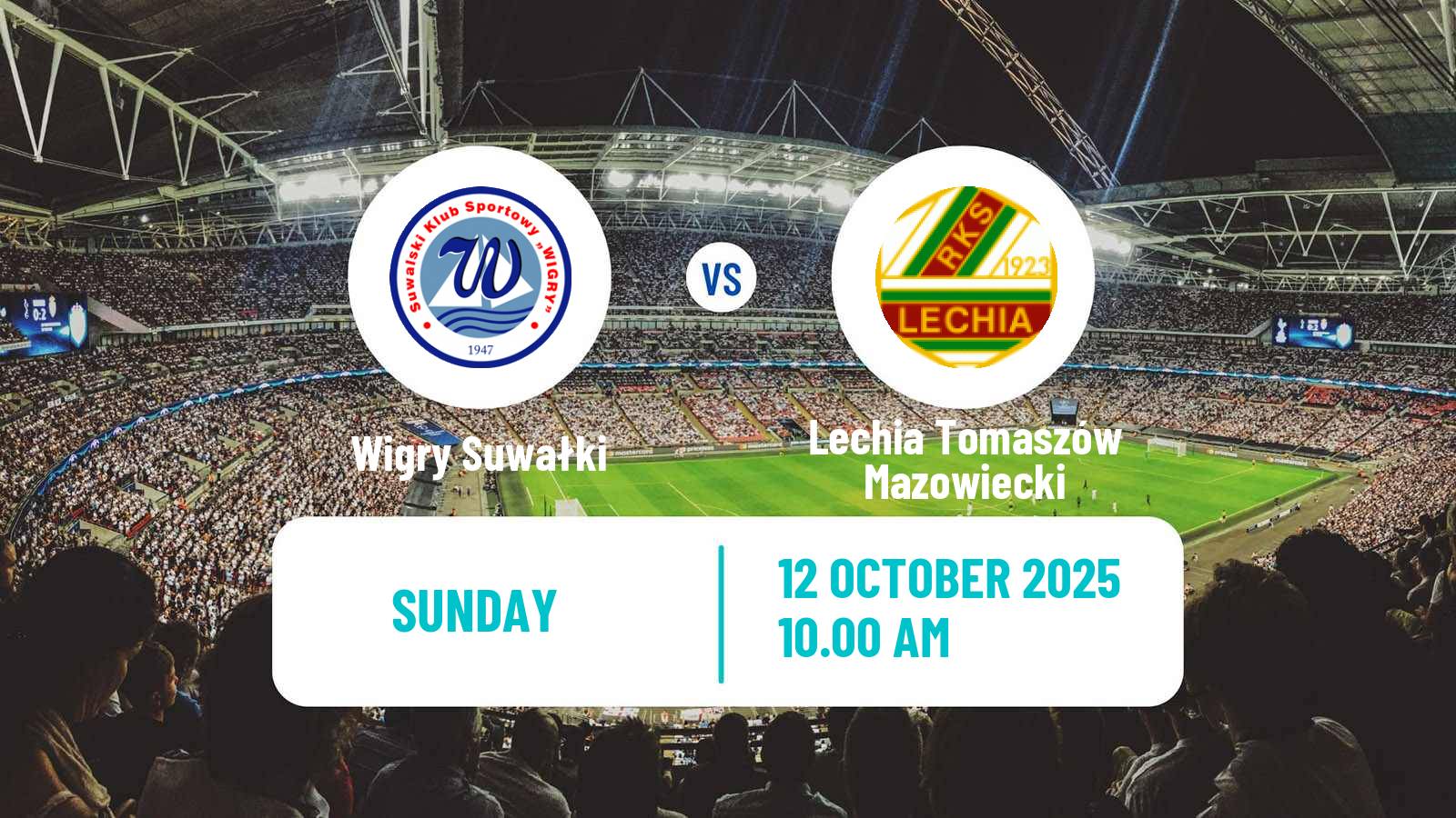 Soccer Polish Division 3 - Group I Wigry Suwałki - Lechia Tomaszów Mazowiecki
