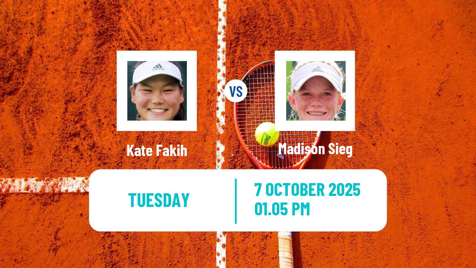 Tennis ITF W35 Redding Ca Women Kate Fakih - Madison Sieg