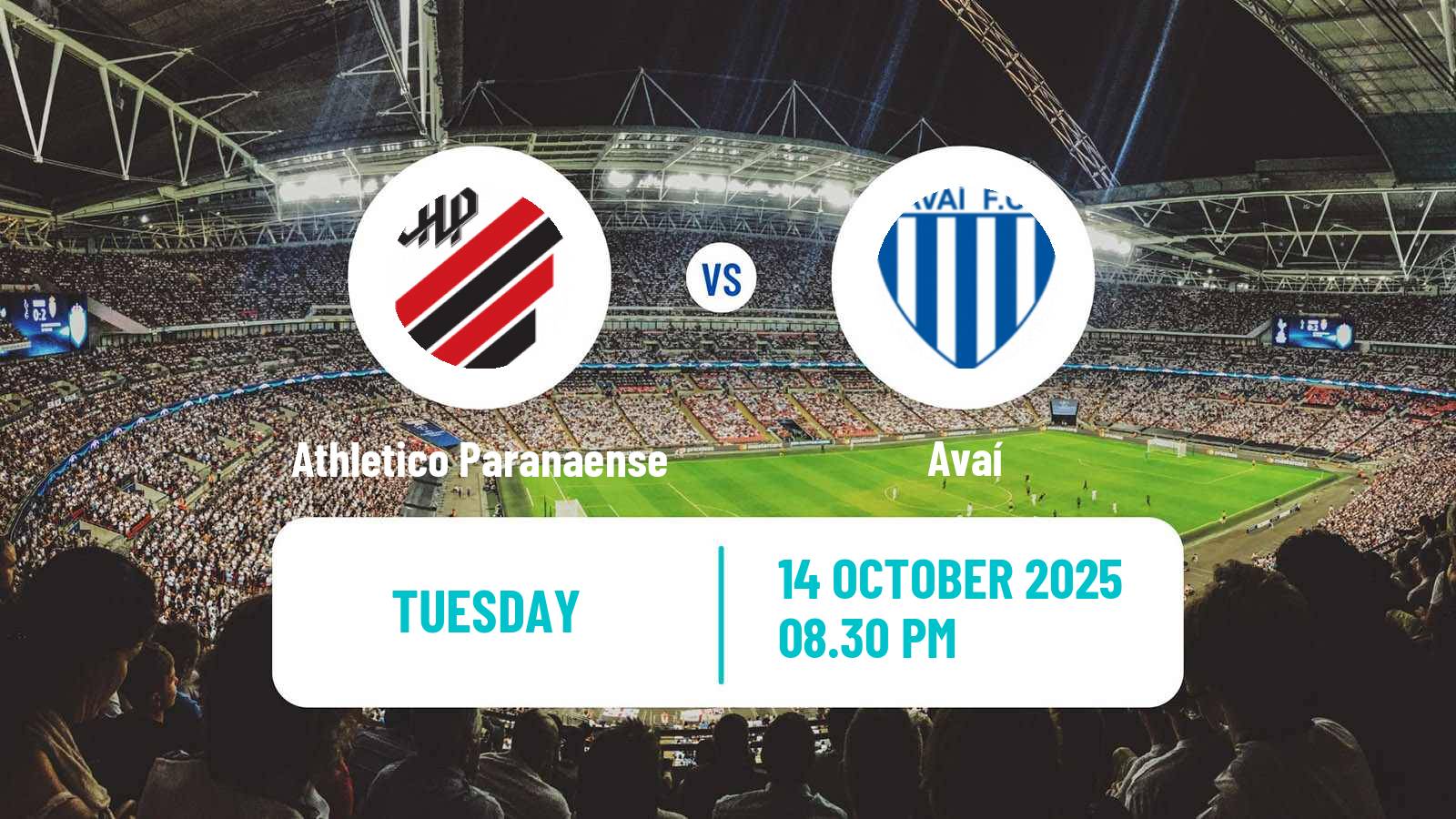 Soccer Brazilian Serie B Athletico Paranaense - Avaí