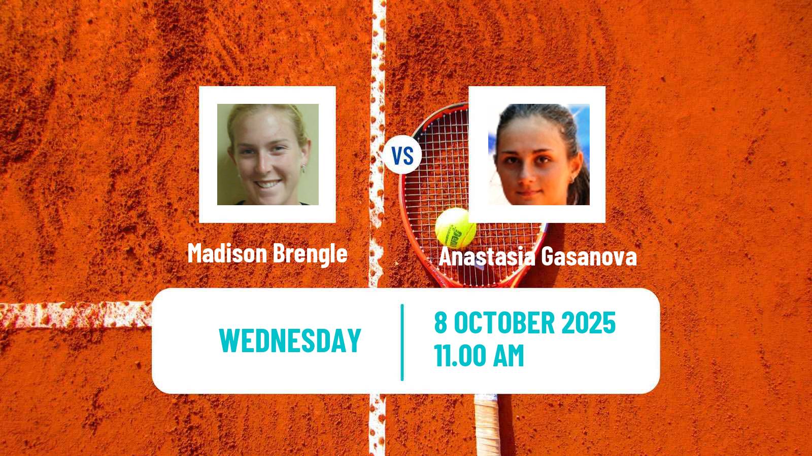 Tennis ITF W100 Edmond Ok Women Madison Brengle - Anastasia Gasanova