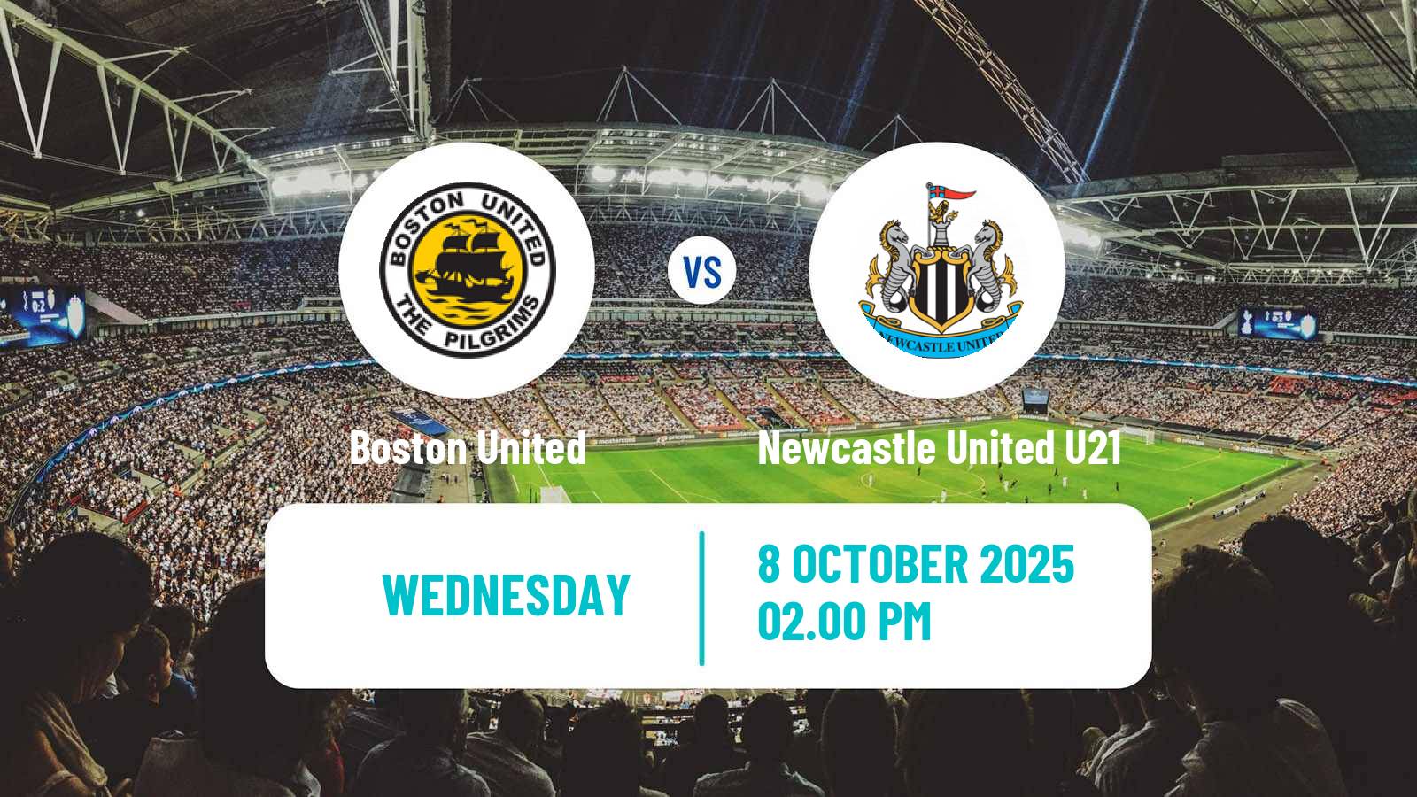 Soccer English National League Cup Boston United - Newcastle United U21