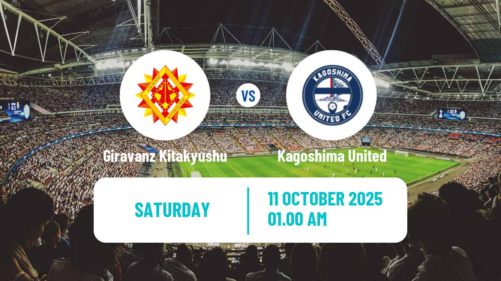 Soccer Japan J3 League Giravanz Kitakyushu - Kagoshima United