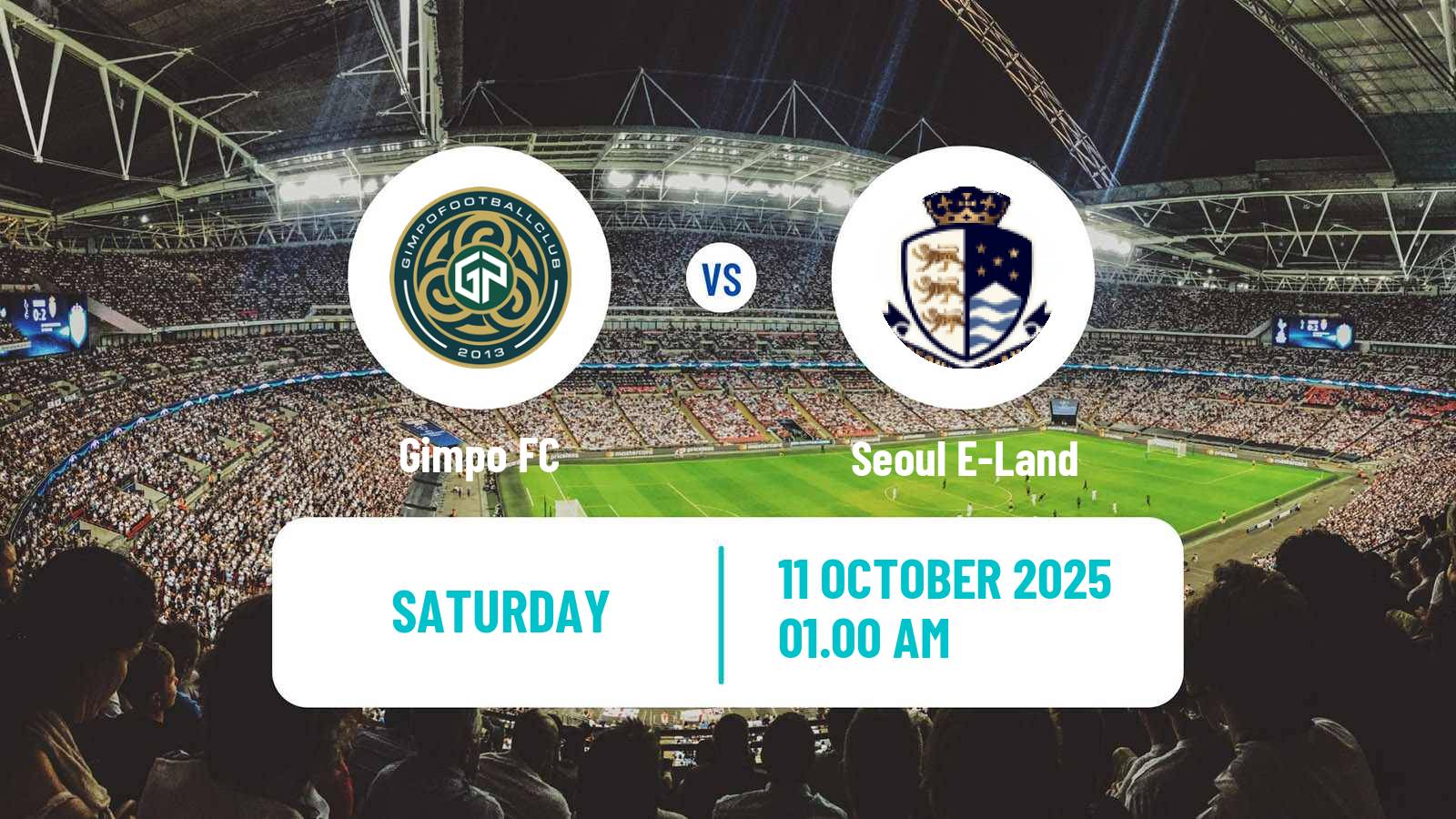 Soccer South Korean K-League 2 Gimpo - Seoul E-Land