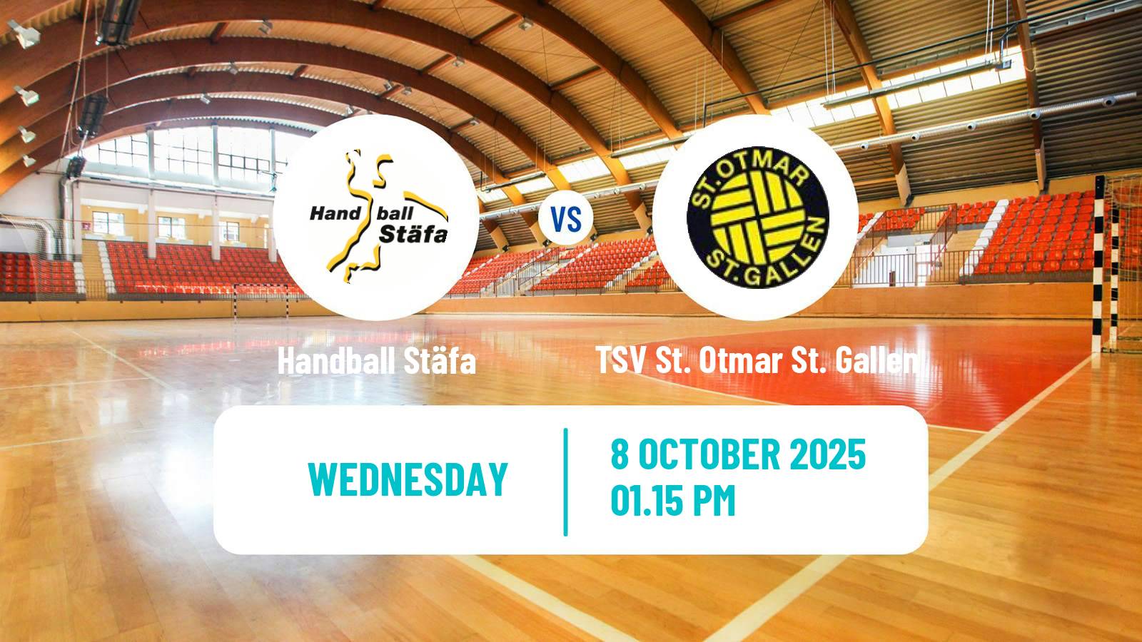 Handball Swiss NLA Handball Handball Stäfa - TSV St. Otmar St. Gallen