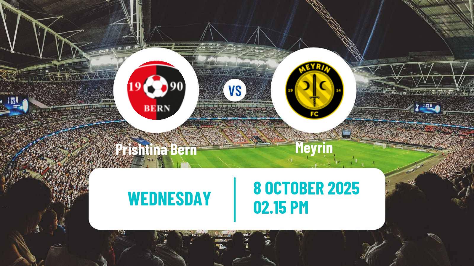 Soccer Swiss 1 Liga Classic Group 1 Prishtina Bern - Meyrin
