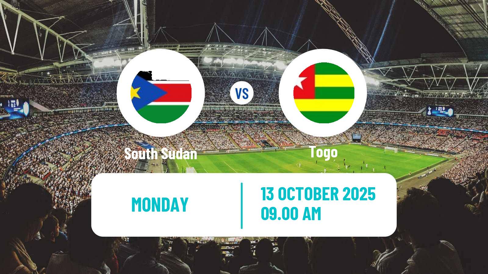 Soccer FIFA World Cup South Sudan - Togo