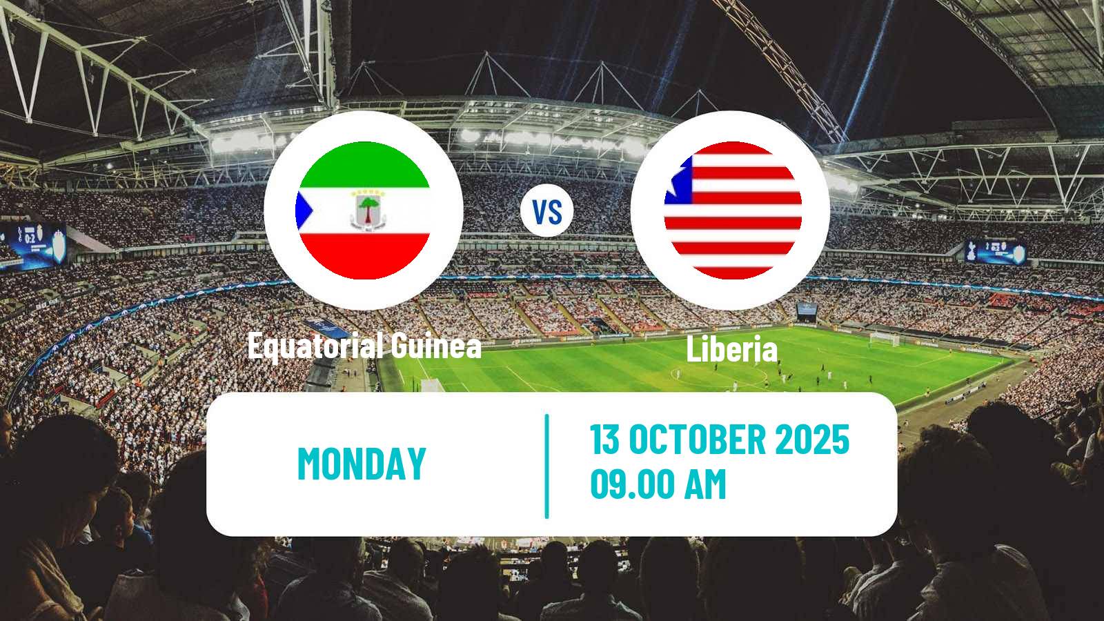Soccer FIFA World Cup Equatorial Guinea - Liberia