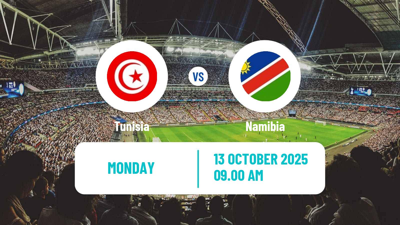 Soccer FIFA World Cup Tunisia - Namibia